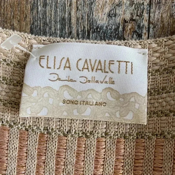 Elisa Canaletti | 3/4 Length Sleeve Cardigan - Picture 6 of 11